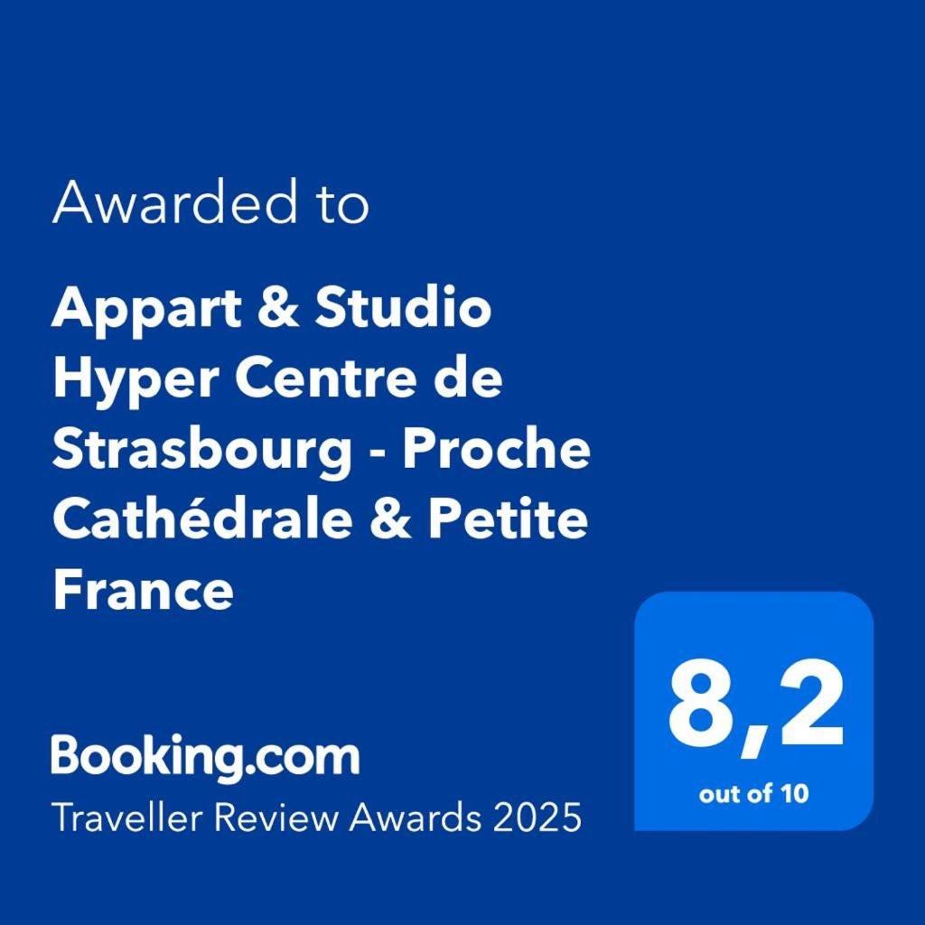 Appart & Studio Hyper Centre De Strasbourg - Proche Cathedrale & Petite France Eksteriør bilde